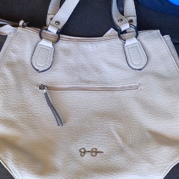 Jessica Simpson Grey Shoulder Bag - Picture 1 of 4